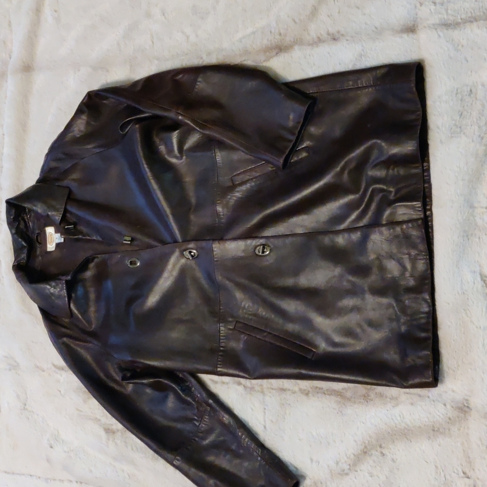 Talbots Leather Jacket - image 3
